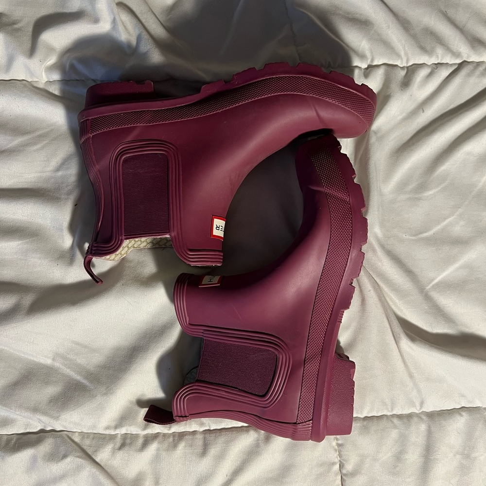 Hunter Purple Boots